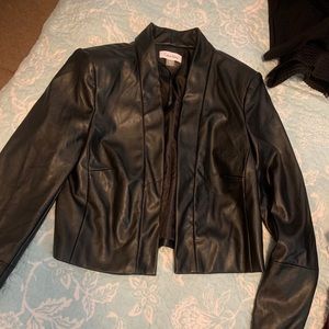 Leather jacket